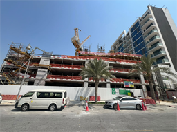 Avenue Residence 8 — construction site