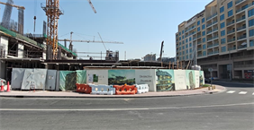 Chelsea Gardens, Jumeirah Garden City construction progress, 10.3% complete: RERA site inspection 23 Sept 2026 (photo 1)