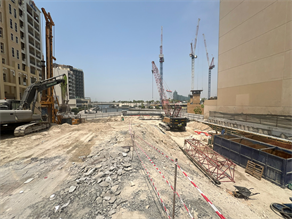 Lumiere Heights, Al Jaddaf construction progress, 2.06% complete: RERA site inspection 6 Aug 2026 (photo 1)