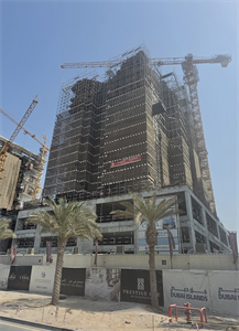 Luxury Canal Residences, Dubai Islands construction progress, 28.88% complete: RERA site inspection 8 Oct 2026 (photo 2)
