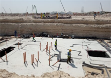 The Oasis - Palace Villas - Ostra — construction site