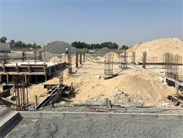 D Villas, Jumeirah Golf Estates construction progress, 9.11% complete: RERA site inspection 10 Sept 2026 (photo 1)