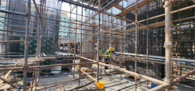 Stamn Yuni — construction site