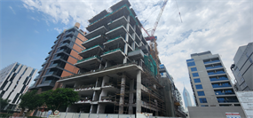 Elemental 22, Jumeirah Garden City construction progress, 25.86% complete: RERA site inspection 9 Jul 2026 (photo 2)