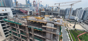 Elemental 22, Jumeirah Garden City construction progress, 25.86% complete: RERA site inspection 9 Jul 2026 (photo 4)