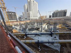 Floarea Oasis, Dubailand construction progress, 12.63% complete: RERA site inspection 15 Sept 2026 (photo 1)