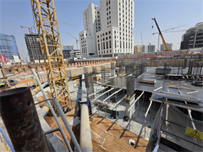 Floarea Oasis, Dubailand construction progress, 12.63% complete: RERA site inspection 15 Sept 2026 (photo 4)