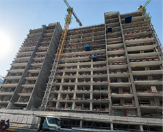 Azizi Riviera 53, Meydan construction progress, 63.19% complete: RERA site inspection 30 Jul 2026 (photo 4)