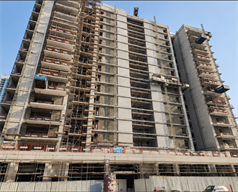 Azizi Riviera 53 — construction site