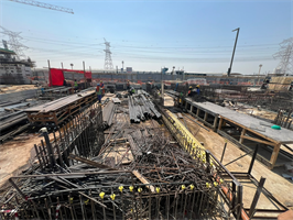 Hills View, Wasl Gate construction progress, 9.05% complete: RERA site inspection 24 Sept 2026 (photo 4)