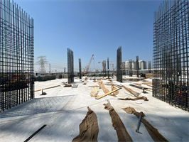 Hills View, Wasl Gate construction progress, 9.05% complete: RERA site inspection 24 Sept 2026 (photo 2)