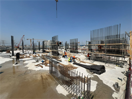 Hills View At Wasl Gate — construction site