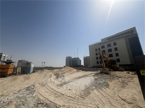 Marquis Vista, DLRC construction progress, 0.64% complete: RERA site inspection 1 Jul 2026 (photo 1)