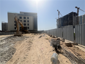 Marquis Vista, DLRC construction progress, 0.64% complete: RERA site inspection 1 Jul 2026 (photo 4)