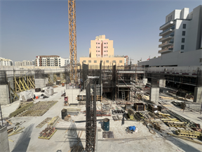 Elevia Residences, International City construction progress, 9.19% complete: RERA site inspection 19 Oct 2026 (photo 2)