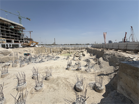 Isolana Residences, Dubai Islands construction progress, 5.5% complete: RERA site inspection 23 Jul 2026 (photo 2)