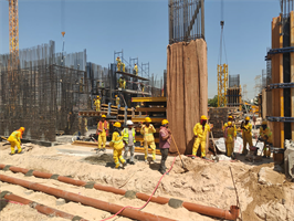 Sol Levante — construction site