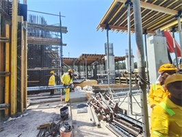 Sol Levante — construction site
