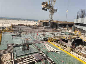 The Mural — construction site