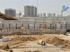 Reef 998, Dubai Land Residence Complex (DLRC) construction progress, 2.07% complete: RERA site inspection 27 Aug 2026 (photo 1)