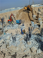 Damac Riverside Views - Azure 2 — construction site
