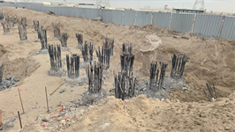 Damac Riverside Views - Azure 2 — construction site