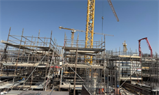 Damac Riverside Views - Indigo 1 — construction site
