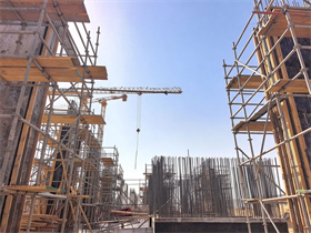 Damac Riverside Views - Royal 1 — construction site