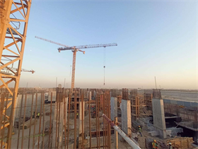 Damac Riverside Views - Royal 1 — construction site