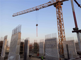 Damac Riverside Views - Royal 2 — construction site