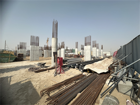 Livia Residence — construction site