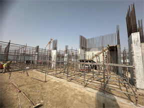 Livia Residence — construction site