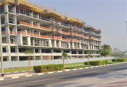 Longford Residences by Devan Real Estate Development, International City construction progress, 32.72% complete: RERA site inspection 12 Oct 2026 (photo 1)