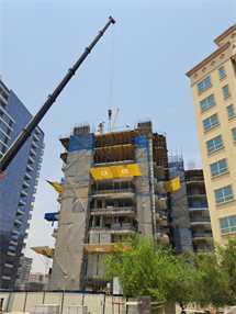 Cove Edition 5 by Imtiaz, Dubailand Residence Complex (DLRC) construction progress, 26.32% complete: RERA site inspection 18 Aug 2026 (photo 6)