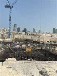 Sobha Central Phase I — construction site