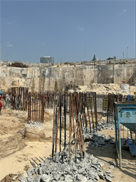 Sobha Central Phase I — construction site