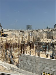 Sobha Central Phase I — construction site