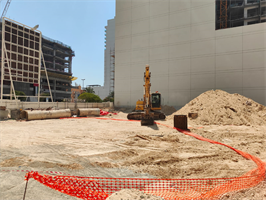 Floarea Skies, Jumeirah Village Circle construction progress, 4.53% complete: RERA site inspection 6 Jul 2026 (photo 1)