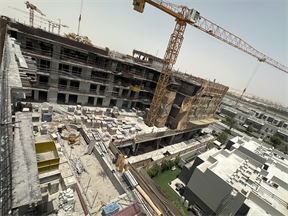 Oasis Residences, Dubai South construction progress, 35.25% complete: RERA site inspection 16 Jul 2026 (photo 4)