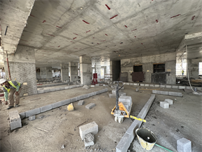 Oasis Residences — construction site