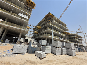 Gate Eleven Building 1, Mohammed Bin Rashid City (MBR City) construction progress, 30.58% complete: RERA site inspection 9 Sept 2026 (photo 3)