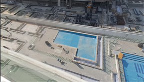 Azizi Riviera 66, Meydan construction progress, 91.02% complete: RERA site inspection 7 Aug 2026 (photo 3)