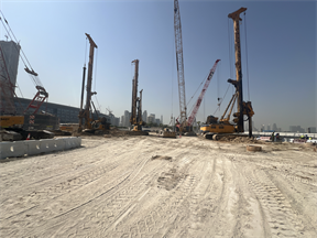 Atelis at D3, Dubai Design District (D3) construction progress, 1.44% complete: RERA site inspection 8 Oct 2026 (photo 2)