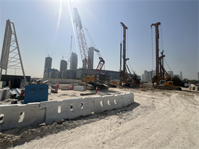 Atelis at D3, Dubai Design District (D3) construction progress, 1.44% complete: RERA site inspection 8 Oct 2026 (photo 4)