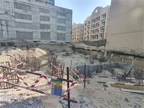 Norah Residence — construction site