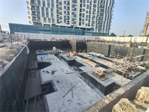 South Garden D, Wasl Gate construction progress, 5.67% complete: RERA site inspection 7 Sept 2026 (photo 3)
