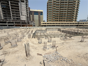 Aurelia Residences, Dubai Sports City construction progress, 4.46% complete: RERA site inspection 15 Jul 2026 (photo 5)