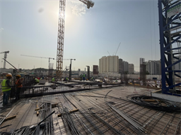 Cove Grand Residence By Imtiaz — construction site