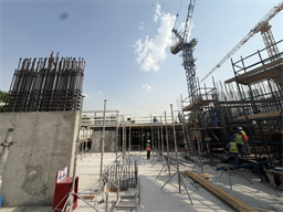 Cove Grand Residence By Imtiaz — construction site
