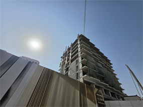 Solanki One, Dubailand construction progress, 35.17% complete: RERA site inspection 14 Sept 2026 (photo 5)